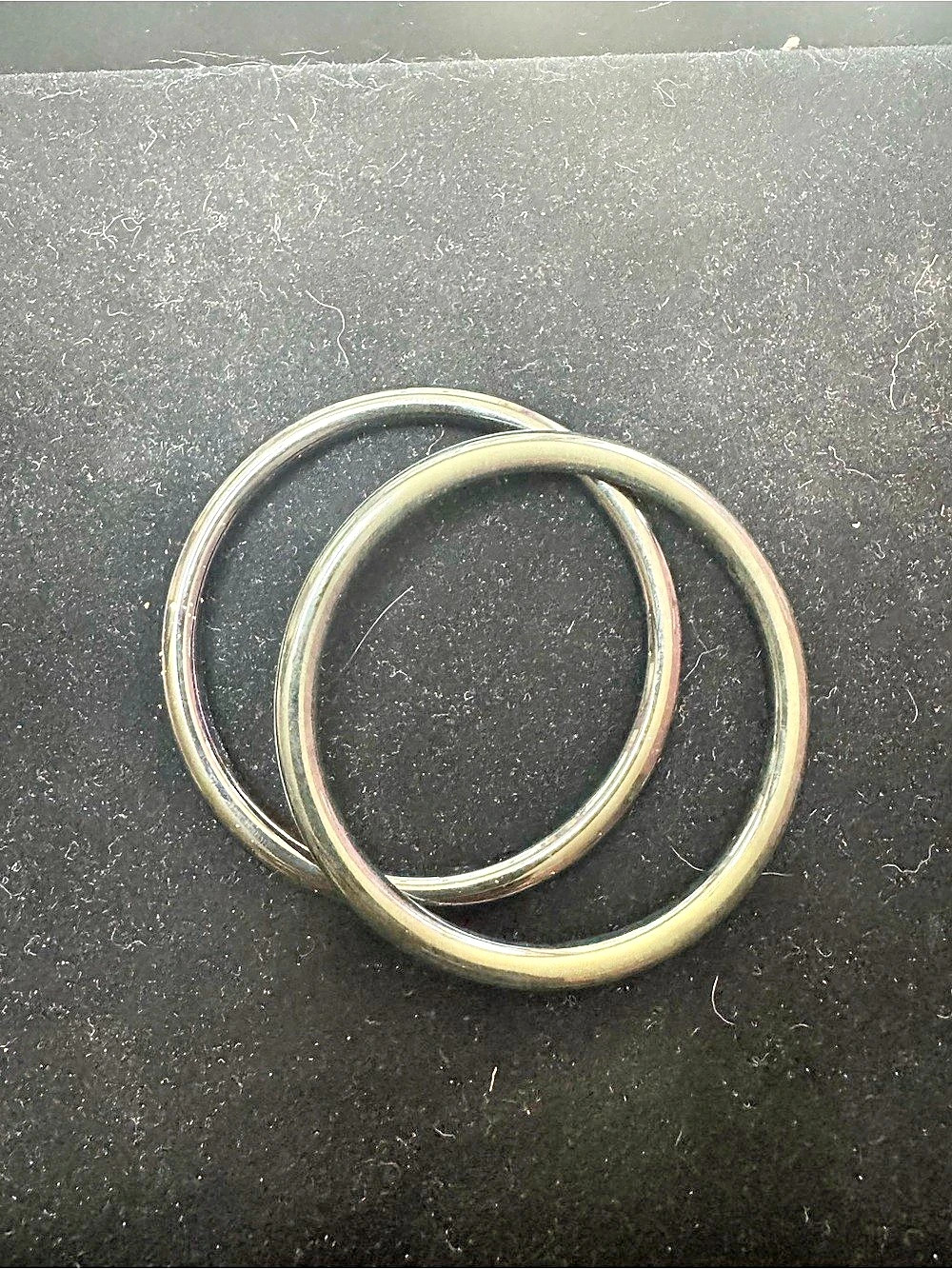 Black Agate Bangle Set